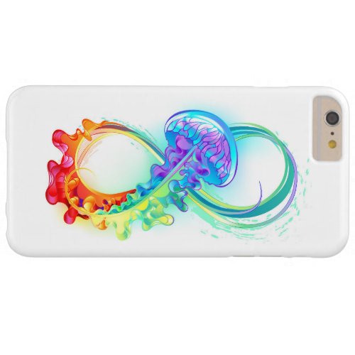 Infinity with Rainbow Jellyfish Barely There iPhone 6 Plus Case
