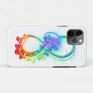 Infinity with Rainbow Jellyfish iPhone 11 Pro Case