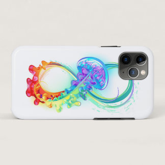 Infinity with Rainbow Jellyfish iPhone 11 Pro Case