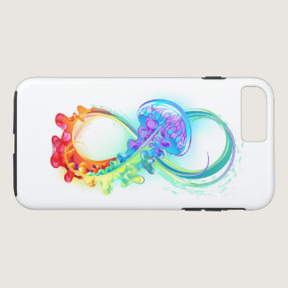 Infinity with Rainbow Jellyfish iPhone 8 Plus/7 Plus Case