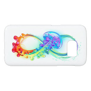 Infinity with Rainbow Jellyfish Samsung Galaxy S7 Case