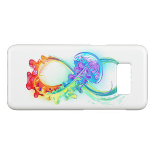 Infinity with Rainbow Jellyfish Case-Mate Samsung Galaxy S8 Case