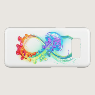 Infinity with Rainbow Jellyfish Case-Mate Samsung Galaxy S8 Case