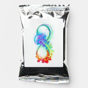 Infinity with Rainbow Jellyfish Coffee Drink Mix