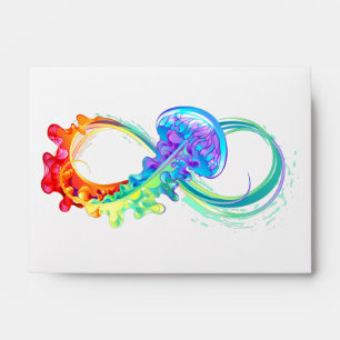 Infinity with Rainbow Jellyfish Envelope