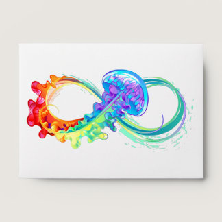 Infinity with Rainbow Jellyfish Envelope