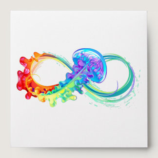 Infinity with Rainbow Jellyfish Envelope