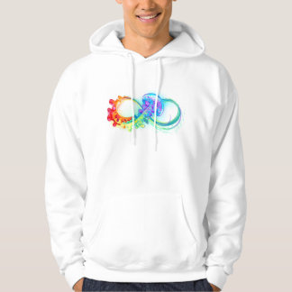 Infinity with Rainbow Jellyfish Hoodie