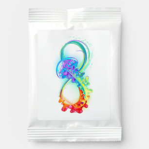 Infinity with Rainbow Jellyfish Hot Chocolate Drink Mix
