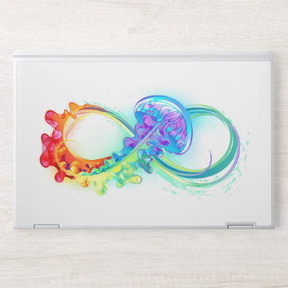 Infinity with Rainbow Jellyfish HP Laptop Skin