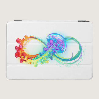 Infinity with Rainbow Jellyfish iPad Mini Cover