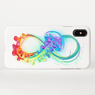 Infinity with Rainbow Jellyfish iPhone XS Max Case