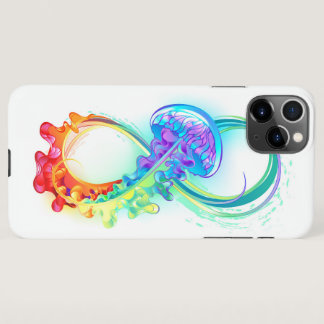 Infinity with Rainbow Jellyfish iPhone 11Pro Max Case