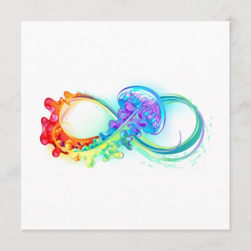 Infinity with Rainbow Jellyfish Menu