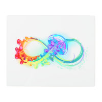 Infinity with Rainbow Jellyfish