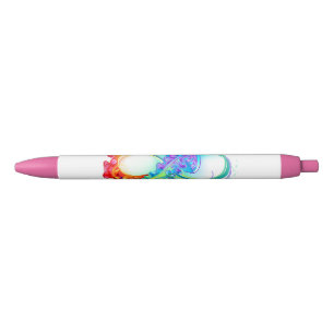 Infinity with Rainbow Jellyfish Pen