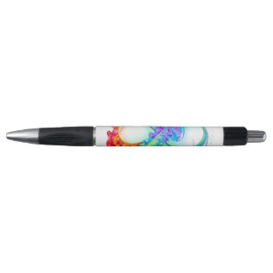 Infinity with Rainbow Jellyfish Pen