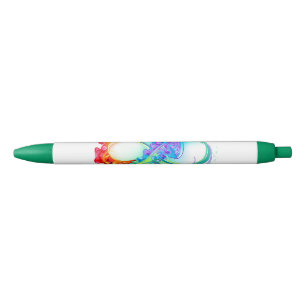 Infinity with Rainbow Jellyfish Pen