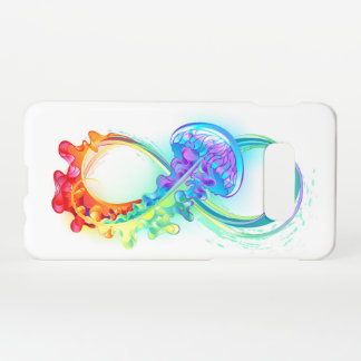 Infinity with Rainbow Jellyfish Samsung Galaxy S10E Case