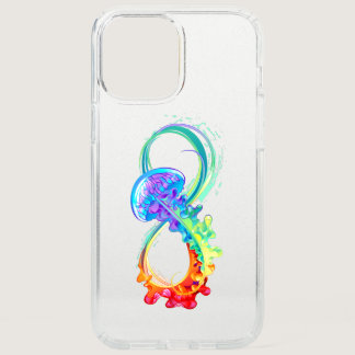 Infinity with Rainbow Jellyfish Speck iPhone 12 Pro Max Case