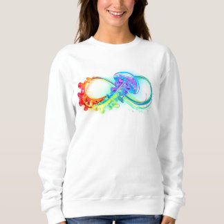 Infinity with Rainbow Jellyfish Sweatshirt