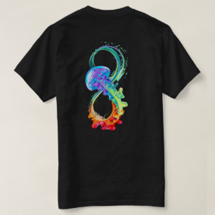 Infinity with Rainbow Jellyfish T-Shirt