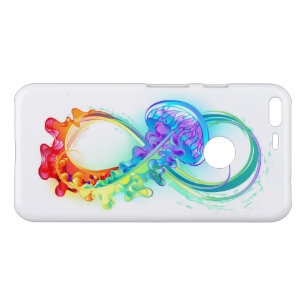 Infinity with Rainbow Jellyfish Uncommon Google Pixel XL Case
