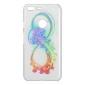 Infinity with Rainbow Jellyfish Uncommon Google Pixel XL Case (Back)