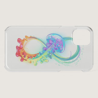 Infinity with Rainbow Jellyfish iPhone 11 Case