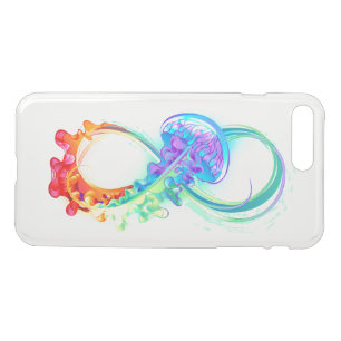 Infinity with Rainbow Jellyfish iPhone 8 Plus/7 Plus Case