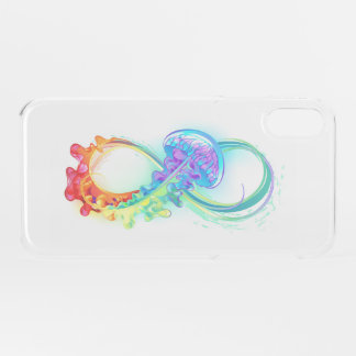 Infinity with Rainbow Jellyfish iPhone XR Case