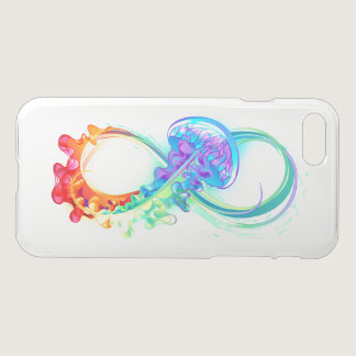 Infinity with Rainbow Jellyfish iPhone SE/8/7 Case