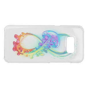 Infinity with Rainbow Jellyfish Uncommon Samsung Galaxy S8+ Case