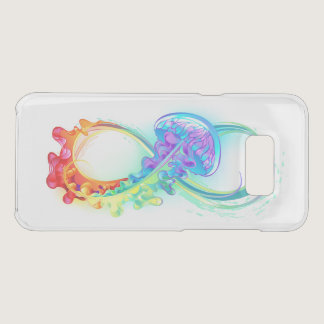 Infinity with Rainbow Jellyfish Uncommon Samsung Galaxy S8  Case