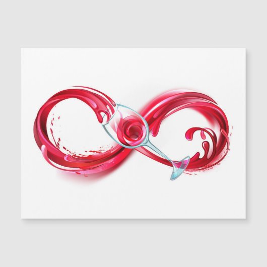 Infinity with Red Wine (Front)