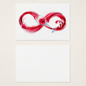 Infinity with Red Wine (Front & Back)