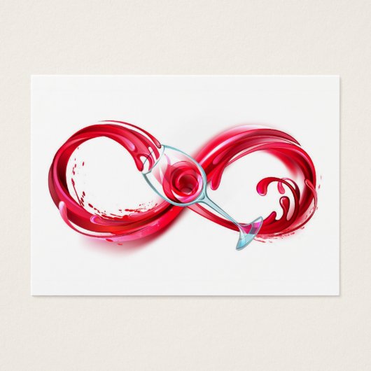 Infinity with Red Wine (Front)