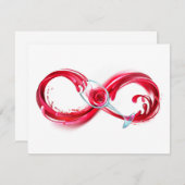 Infinity with Red Wine (Front/Back)
