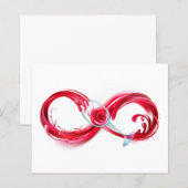 Infinity with Red Wine (Front/Back)