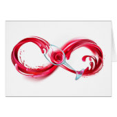 Infinity with Red Wine (Front Horizontal)