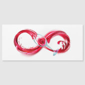 Infinity with Red Wine (Front)