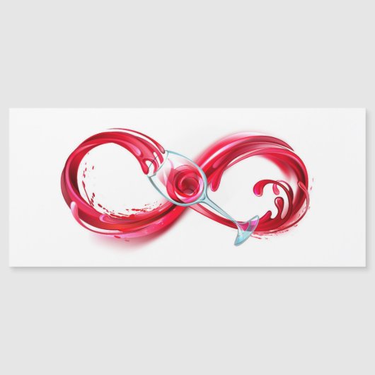 Infinity with Red Wine (Front)