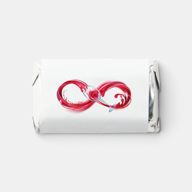 Infinity with Red Wine Hershey's Miniatures (Front)