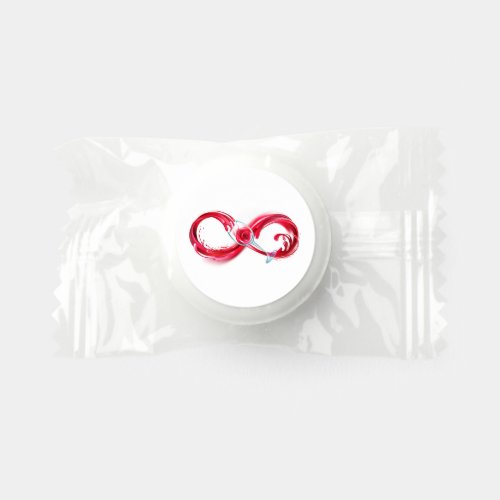 Infinity with Red Wine Life Saver Mints