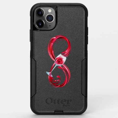 Infinity with Red Wine OtterBox Commuter iPhone 11 Pro Max Case