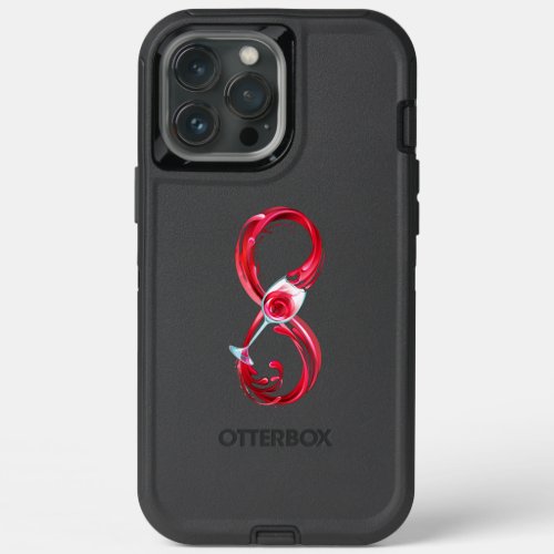 Infinity with Red Wine iPhone 13 Pro Max Case