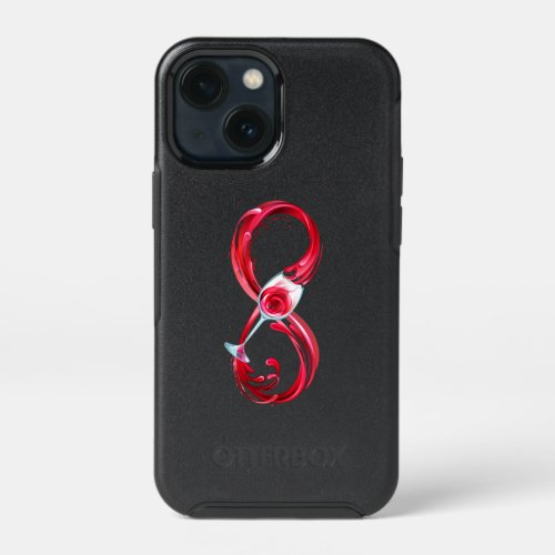 Infinity with Red Wine iPhone 13 Mini Case