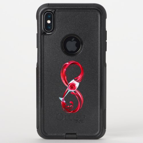 Infinity with Red Wine OtterBox Commuter iPhone XS Max Case