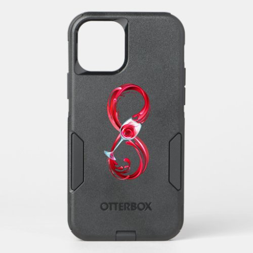 Infinity with Red Wine OtterBox Commuter iPhone 12 Case