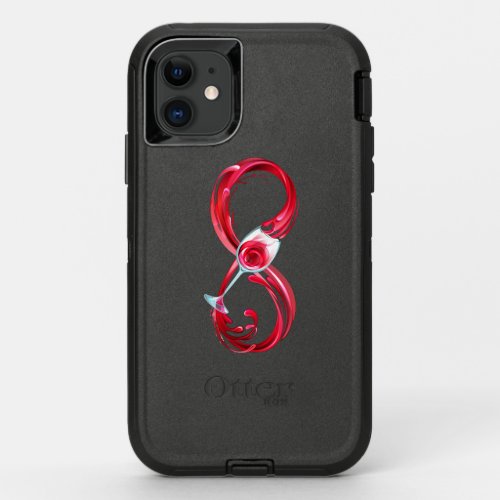 Infinity with Red Wine OtterBox Defender iPhone 11 Case